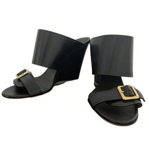 CHLOE Sandal Wedge Mule Heels - Size 39/ US 8.5